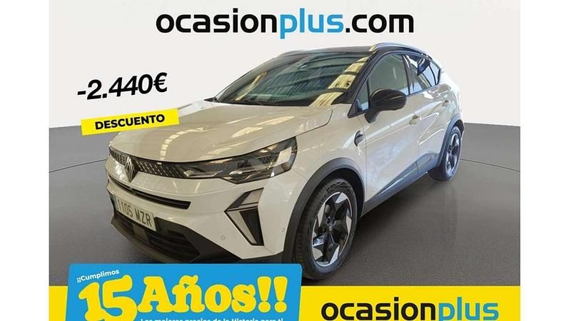 Blanco Usado 2025 Renault Captur Techno SUV | 23.173 € (Precio justo) - Imagen 1/4