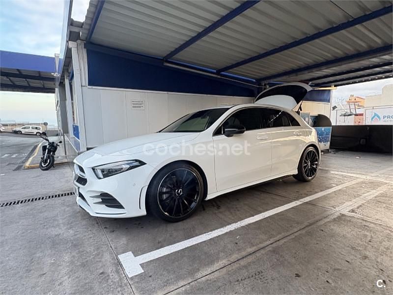 Usado Mercedes A180 109 CV (80 kW) 2019 Blanco Berlina