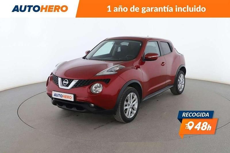 Rojo Usado 2015 Nissan Juke Acenta SUV | 11.299 € (Un poco caro) - Imagen 1/3