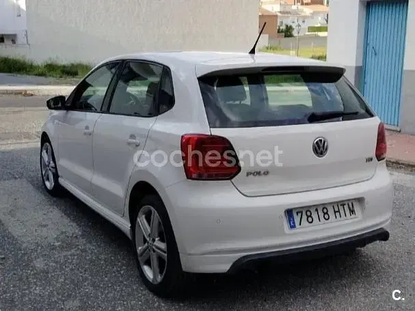 Usado VW Polo R-line 90 CV (66 kW) 2013 Blanco Utilitario