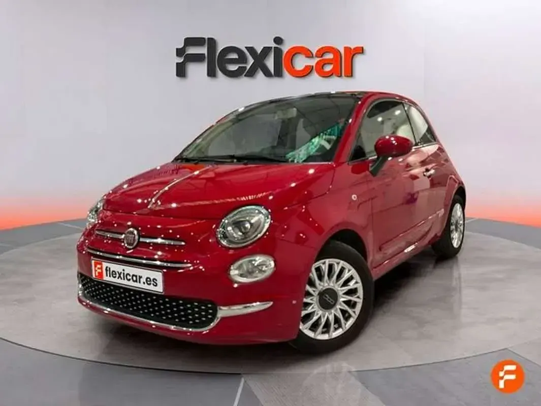 Usado Fiat 500C 69 CV (50 kW) 2019 Rojo Descapotable