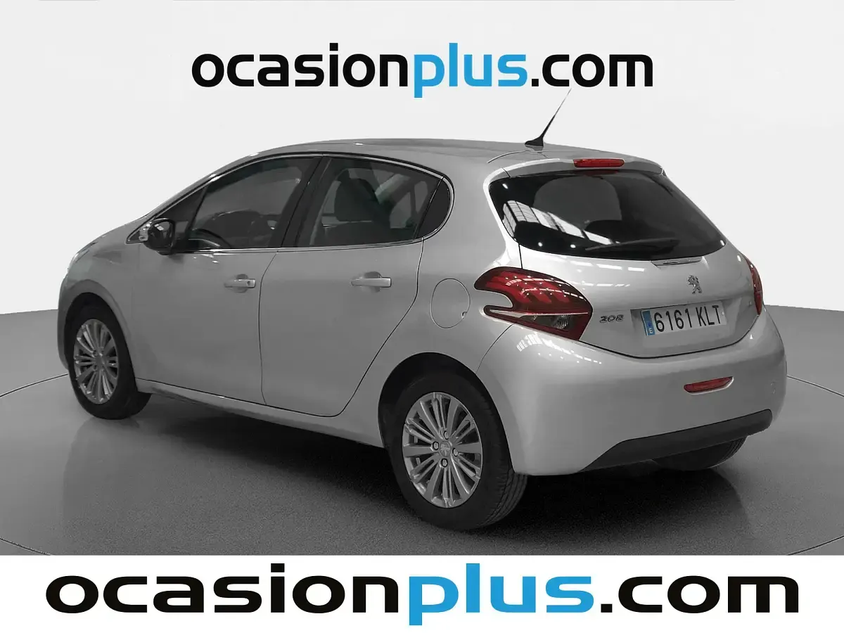 Usado Peugeot 208 Allure 110 CV (80 kW) 2018 Gris Utilitario