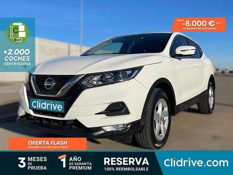 Blanco Usado 2018 Nissan Qashqai Acenta SUV | 11.190 € (Super precio) - Imagen 1/3