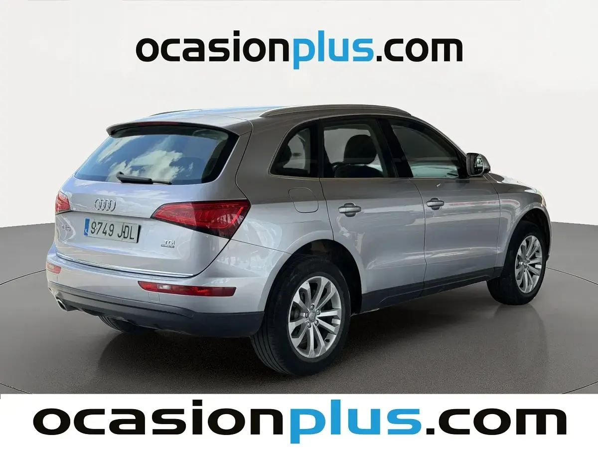 Usado Audi Q5 Advanced Plus 190 CV (139 kW) 2015 Gris plata SUV