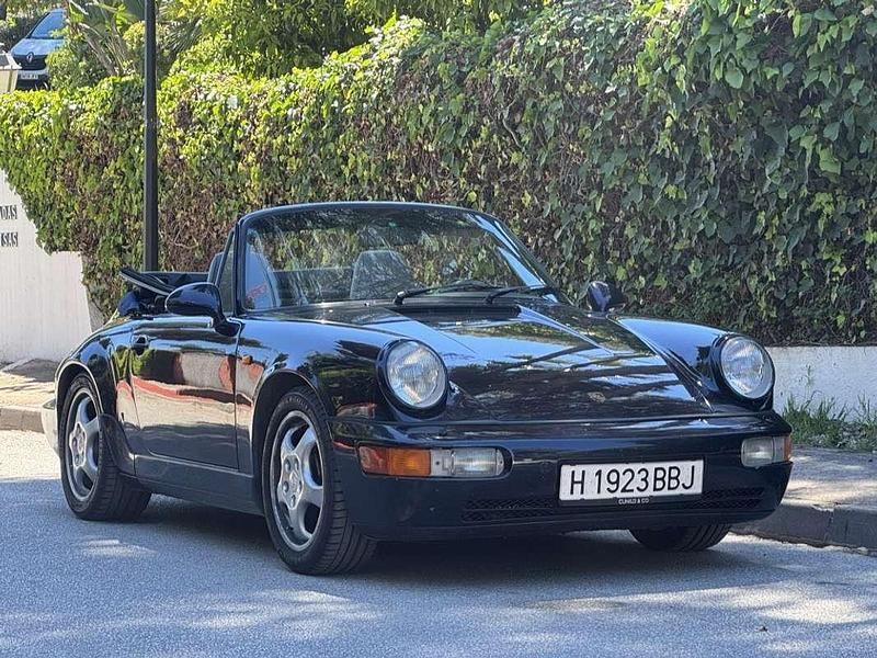 Usado Porsche 911 Carrera Cabriolet 249 CV (183 kW) 1992 Negro Descapotable