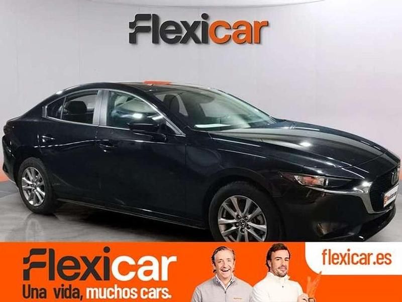 Negro Usado 2025 Mazda 3 Prime-Line Berlina | 21.790 € (Buen precio) - Imagen 1/4