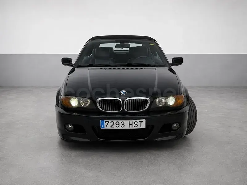 Usado BMW 320 Cabriolet Sport Line 170 CV (125 kW) 2003 Negro Descapotable