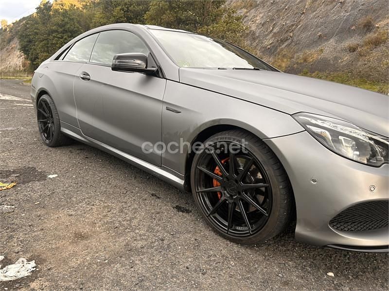 Usado Mercedes E350 258 CV (189 kW) 2015 Gris / plata Coupe