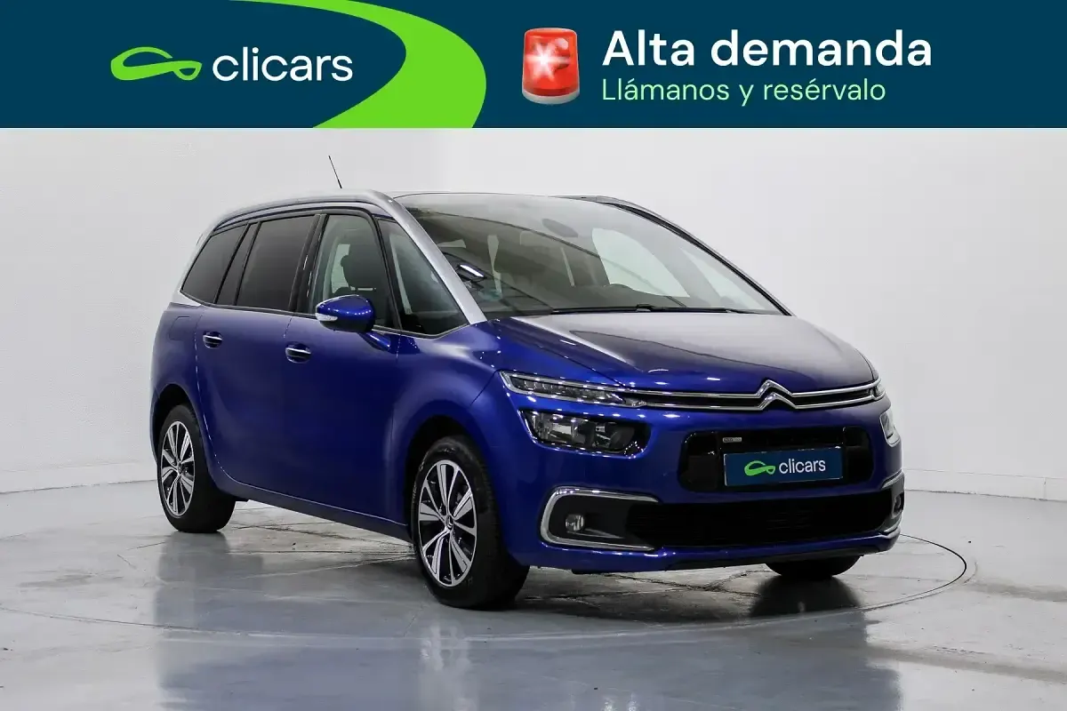 Usado Citroën Grand C4 Picasso Feel 130 CV (95 kW) 2016 Azul Monovolumen