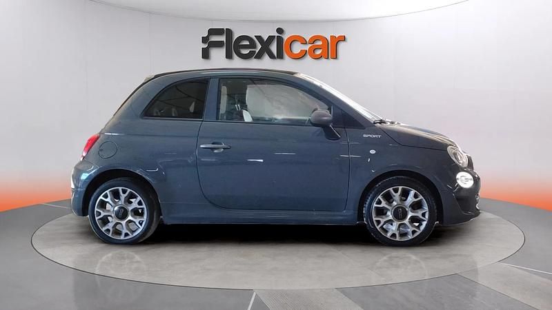 Usado Fiat 500 Sport 71 CV (52 kW) 2022 Gris Descapotable