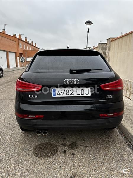 Usado Audi Q3 150 CV (110 kW) 2016 Negro SUV