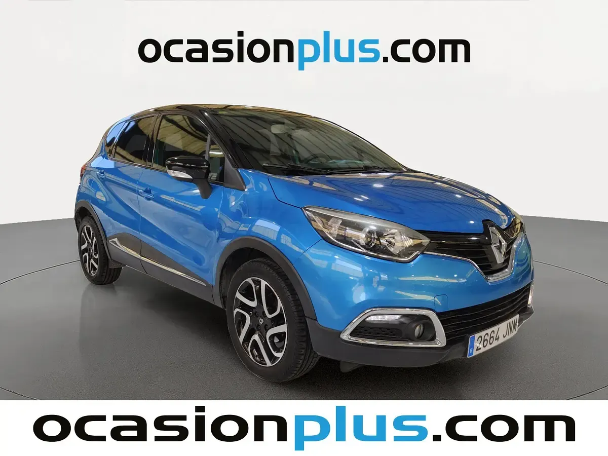 Usado Renault Captur Zen 90 CV (66 kW) 2016 Azul SUV