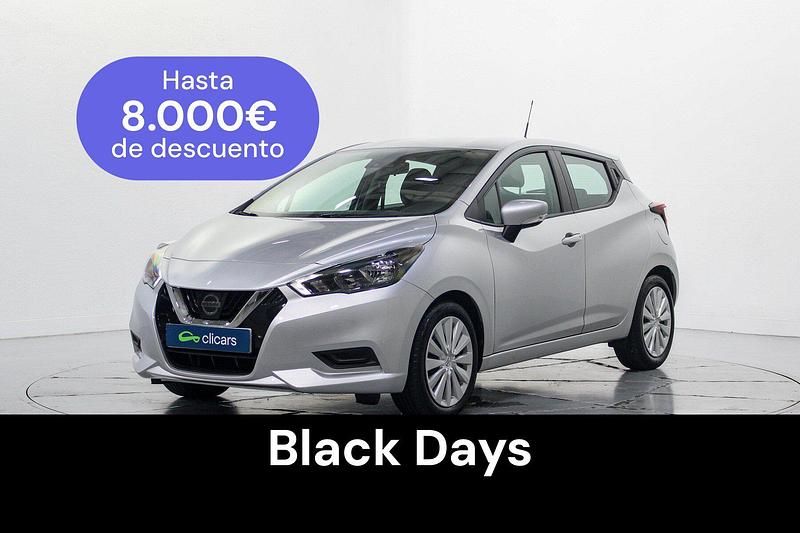 Negro Usado 2023 Nissan Micra Acenta Utilitario | 12.490 € (Precio justo) - Imagen 1/4