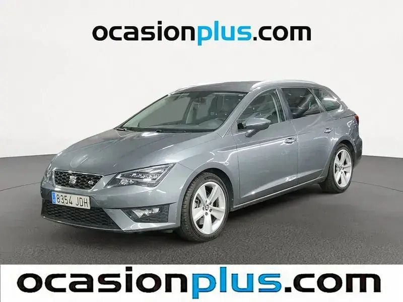 Gris Usado 2015 Seat Leon ST FR Familiar | 11.450 € (Super precio) - Imagen 1/4