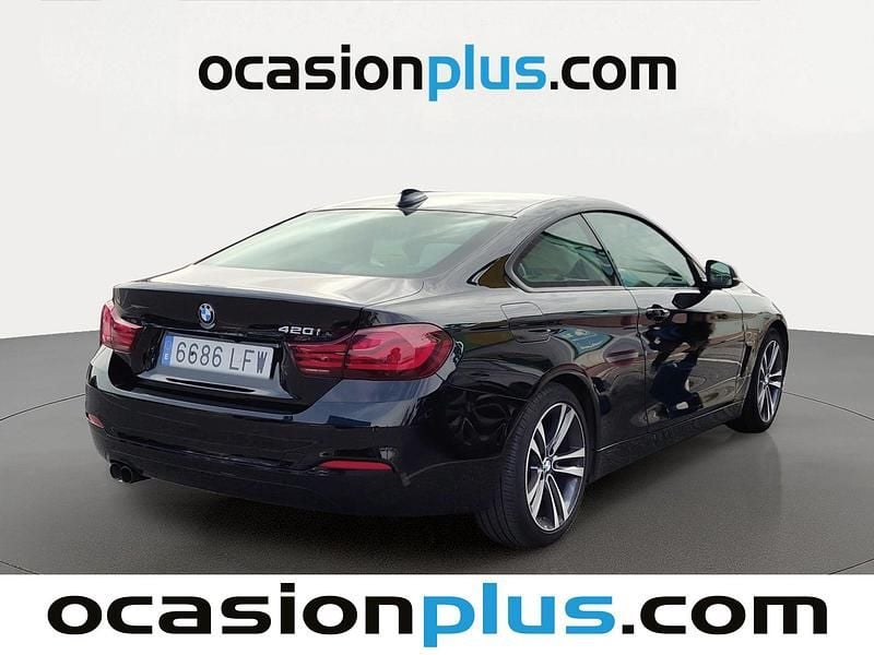 Usado BMW 420 184 CV (135 kW) 2020 Negro Coupe