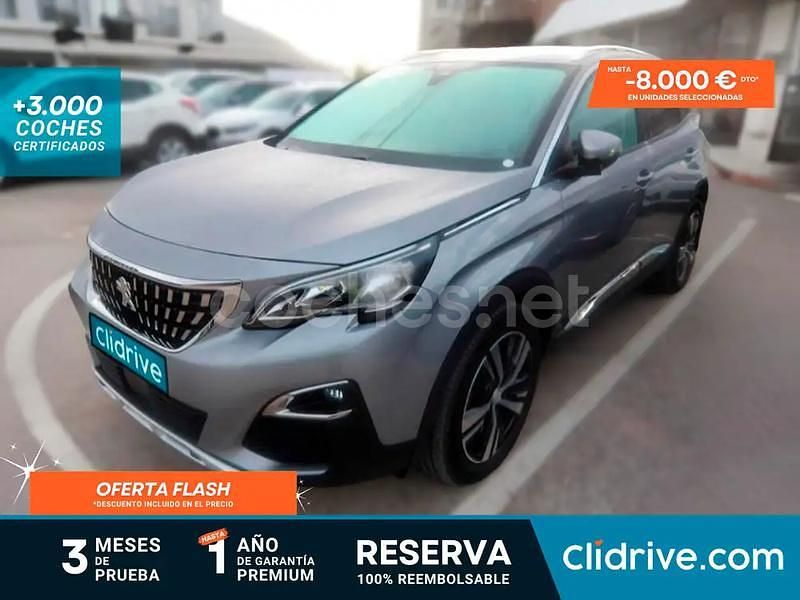 Gris / plata Usado 2020 Peugeot 3008 Allure SUV | 16.390 € (Super precio) - Imagen 1/3