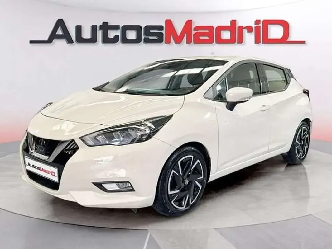 Usado Nissan Micra Acenta 92 HP (67 kW) 2021 Branco Sedan