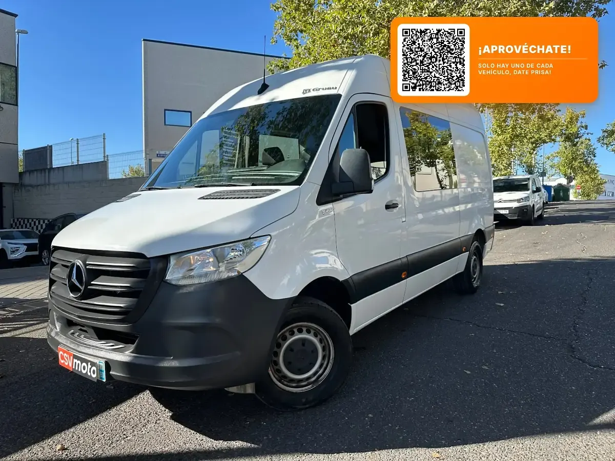 Usado Mercedes Sprinter 143 CV (105 kW) 2021 Blanco Van