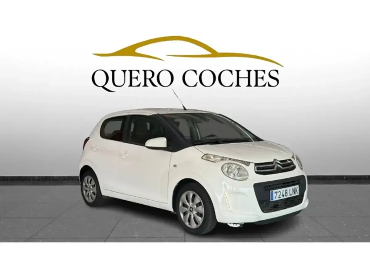 Usado Citroën C1 72 CV (52 kW) 2021 Blanco Utilitario