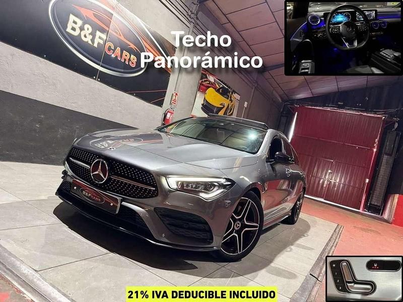 Usado Mercedes CLA220 Shooting Brake 190 CV (139 kW) 2022 Gris Familiar