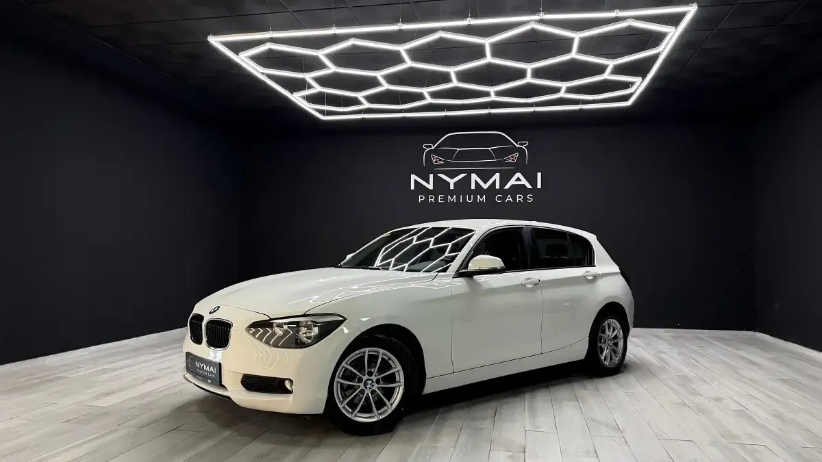 Usado BMW 116 Sport Line 116 CV (85 kW) 2013 Blanco Utilitario
