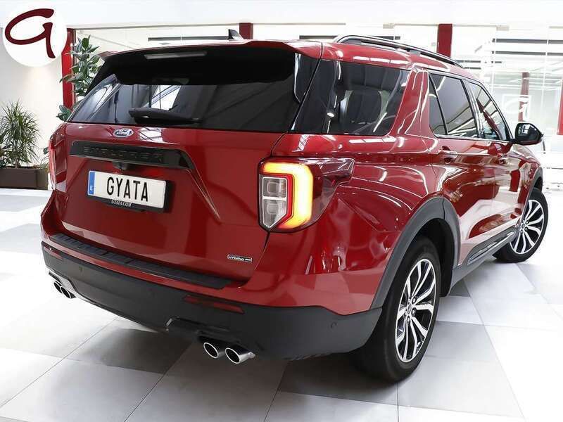 Rojo Usado 2022 Ford Explorer ST-Line SUV | 47.490 € (Buen precio) - Imagen 1/3