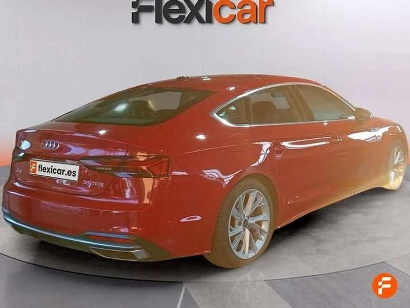 Usado Audi A5 Sportback 150 CV (110 kW) 2022 Rojo Utilitario