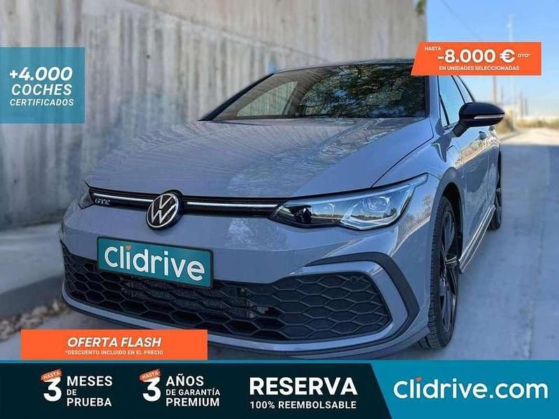 Usado VW Golf VIII GTE 150 CV (110 kW) 2022 Gris Berlina