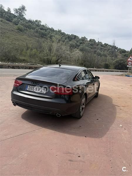 Usado Audi A5 Sportback 240 CV (176 kW) 2010 Negro Utilitario
