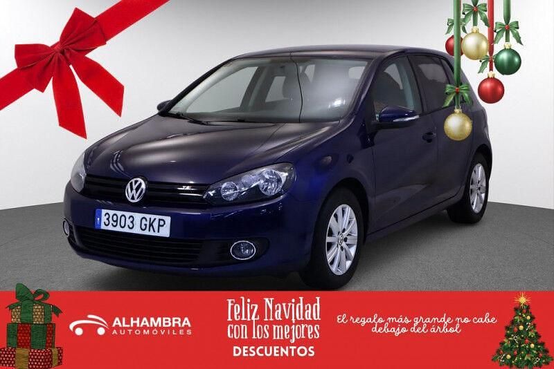 Azul Usado 2009 VW Golf VI Advance Utilitario | 9180 € (Un poco caro) - Imagen 1/4