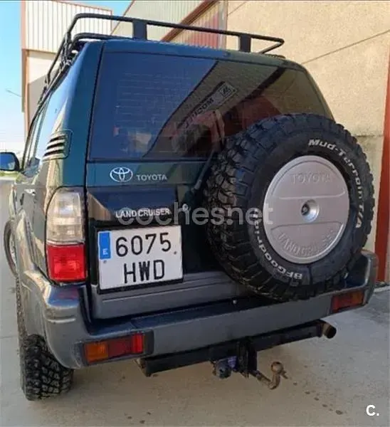 Usado Toyota Land Cruiser 125 CV (91 kW) 1999 Verde SUV
