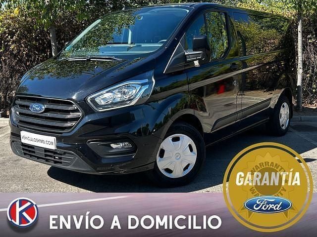 Negro Usado 2023 Ford Transit Custom Trend Familiar | 25.500 € (Super precio) - Imagen 1/4