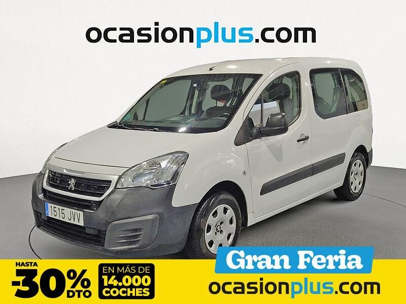 Blanco Usado 2016 Peugeot Partner Access Monovolumen | 8590 € (Precio justo) - Imagen 1/4