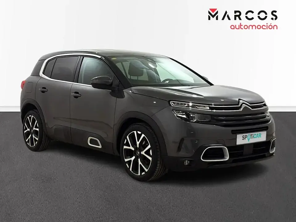 Usado Citroën C5 Aircross Feel 131 CV (96 kW) 2020 Gris SUV