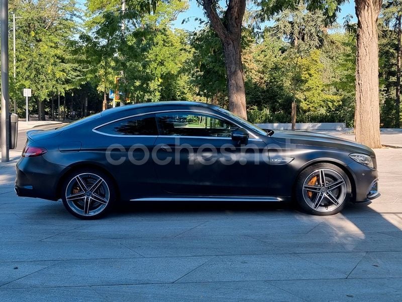 Usado Mercedes C63S AMG 510 CV (375 kW) 2019 Negro Coupe