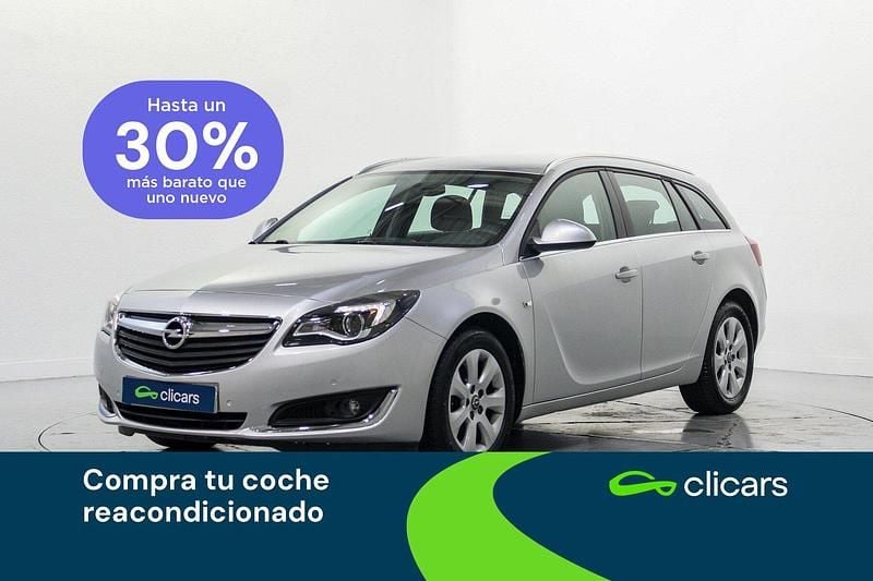 Gris Usado 2015 Opel Insignia Selective Familiar | 10.290 € (Precio justo) - Imagen 1/4