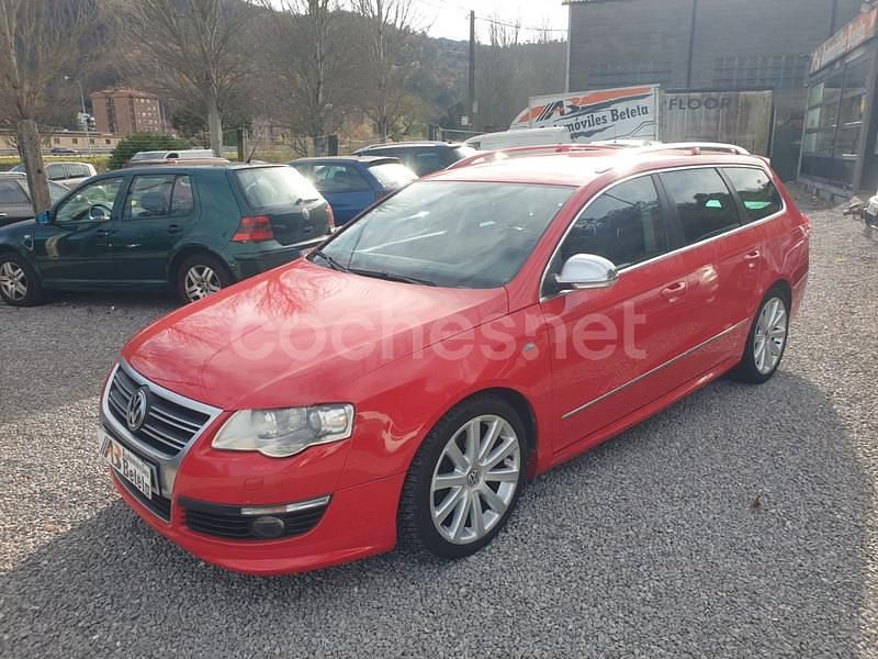Usado VW Passat R-line 160 CV (117 kW) 2009 Rojo Familiar