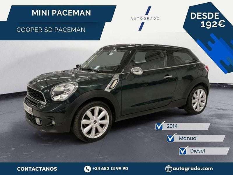 Verde Usado 2014 Mini Cooper SD Paceman SUV | 9990 € - Imagen 1/4