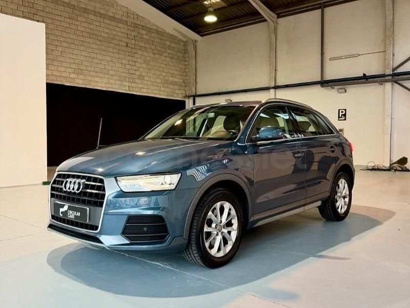 Usado Audi Q3 Premium 150 CV (110 kW) 2015 Azul SUV