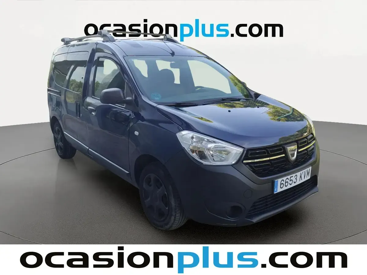 Usado Dacia Dokker Essentiel 102 CV (75 kW) 2019 Azul Monovolumen