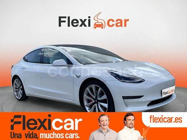Blanco Usado 2019 Tesla Model 3 Performance Berlina | 29.790 € (Caro) - Imagen 1/4