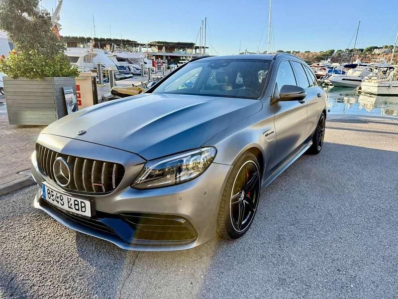 Usado Mercedes C63 AMG AMG 510 CV (375 kW) 2020 Gris Familiar