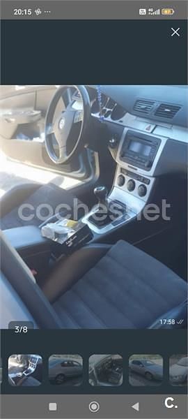 Usado VW Passat Advance 140 CV (102 kW) 2005 Gris / plata Berlina