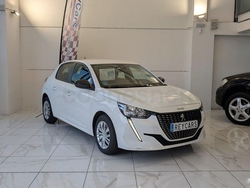 Usado Peugeot 208 Active 100 CV (73 kW) 2022 Blanco Utilitario