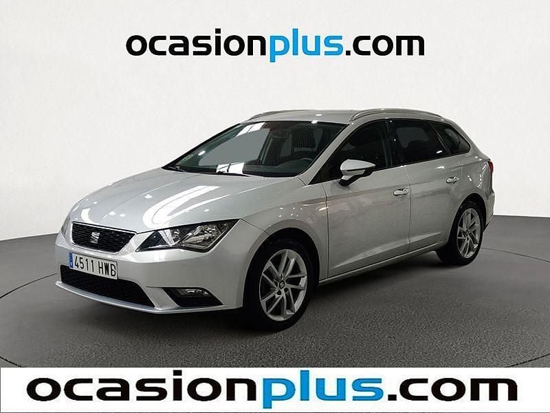 Gris plata Usado 2014 Seat Leon ST Style Familiar | 11.300 € (Precio justo) - Imagen 1/4