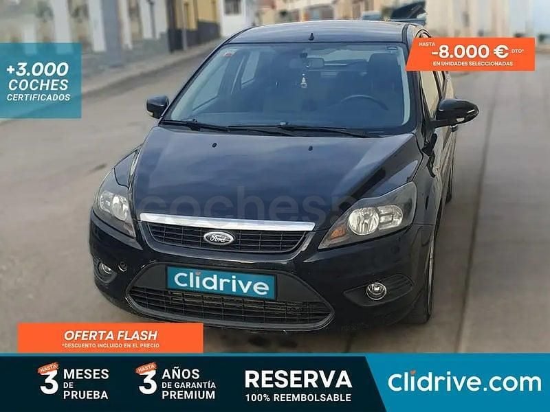 Usado Ford Focus Trend 116 CV (85 kW) 2008 Negro Berlina