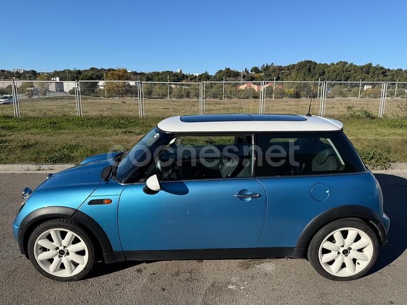 Usado Mini Cooper 116 CV (85 kW) 2004 Azul Utilitario