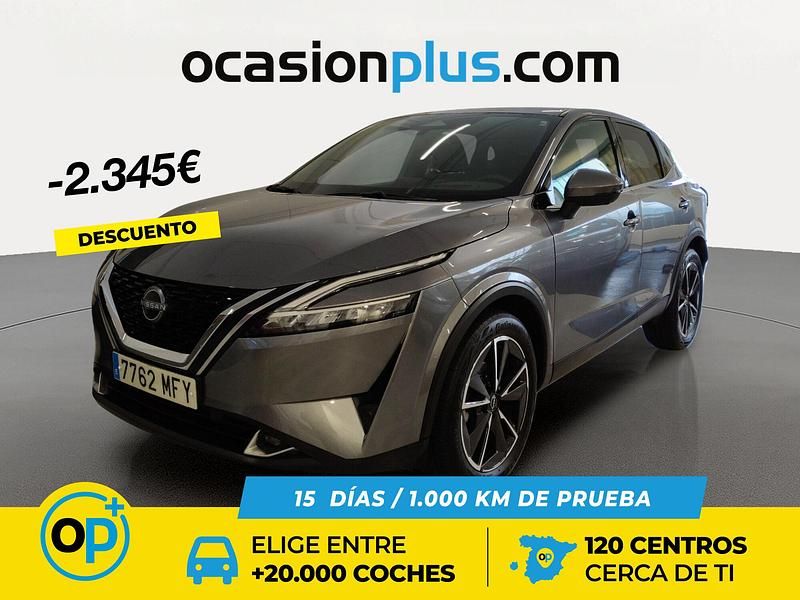 Gris Usado 2023 Nissan Qashqai Tekna SUV | 25.800 € (Precio justo) - Imagen 1/4