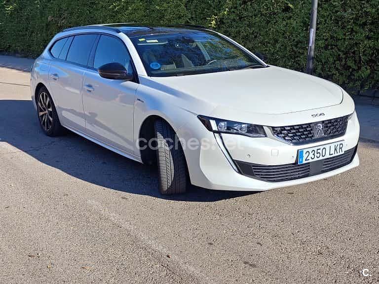 Blanco Usado 2020 Peugeot 508 GT-line Familiar | 19.900 € (Un poco caro) - Imagen 1/4