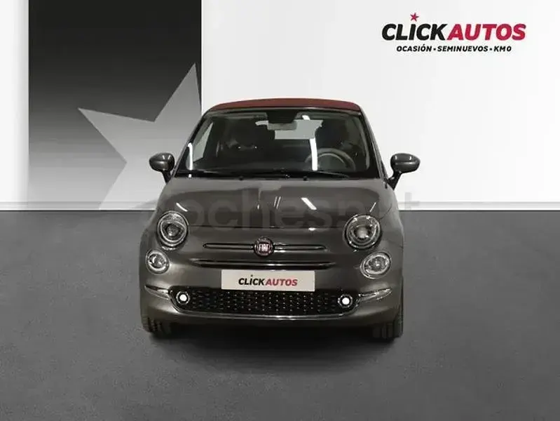 Usado Fiat 500C Dolcevita 70 CV (51 kW) 2023 Gris / plata Descapotable